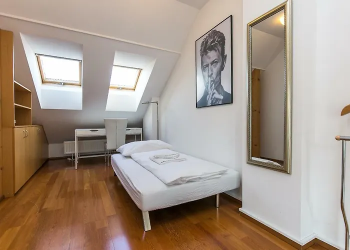 شقة Attic By Wenceslas Square